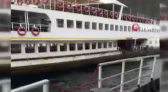 Büyükada açıklarında vapur arızalandı, yolcular denizde mahsur kaldı!