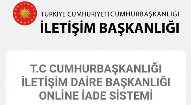 Cumhurbaşkanlığı Logosu ile dolandırıcılık