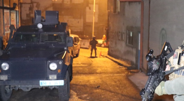 Gaziantep’te 727 polisli uyuşturucu operasyonu