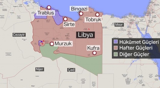 Hafter ateşkes çağrısını reddetti