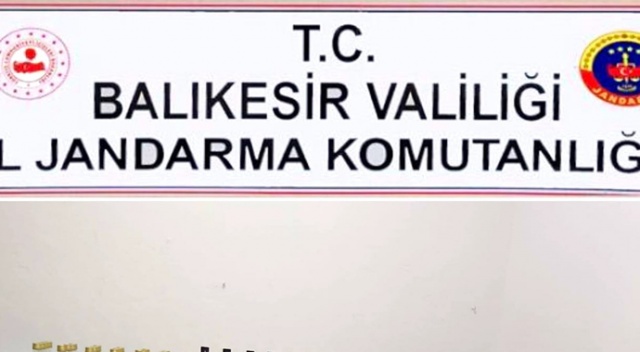 Jandarmadan kaçak sigara ve alkol operasyonu
