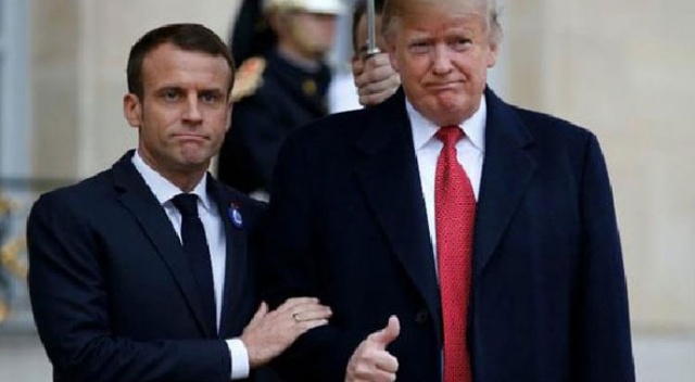Macron, Trump ile Süleymani'nin öldürülmesini görüştü Macron, Trump ile Süleymani'nin öldürülmesini görüştü