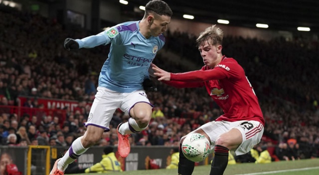 Manchester City, Old Trafford'da avantajı kaptı Manchester City, Old Trafford'da avantajı kaptı