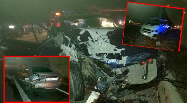 Menteşe'de üç araç birbirine girdi: 3 yaralı Menteşe'de üç araç birbirine girdi: 3 yaralı