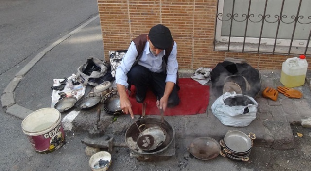 Unutulmaya yüz tutmuş meslek; “Kalaycılık” Unutulmaya yüz tutmuş meslek; “Kalaycılık”