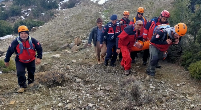 Yamaçtan düşen avcı, nefes kesen operasyonla kurtarıldı Yamaçtan düşen avcı, nefes kesen operasyonla kurtarıldı