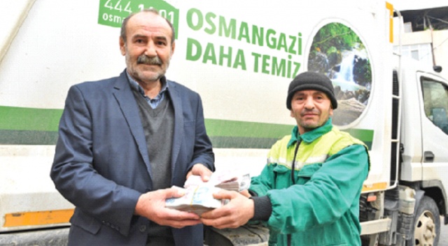 125 bin lira buldu sahibine teslim etti
