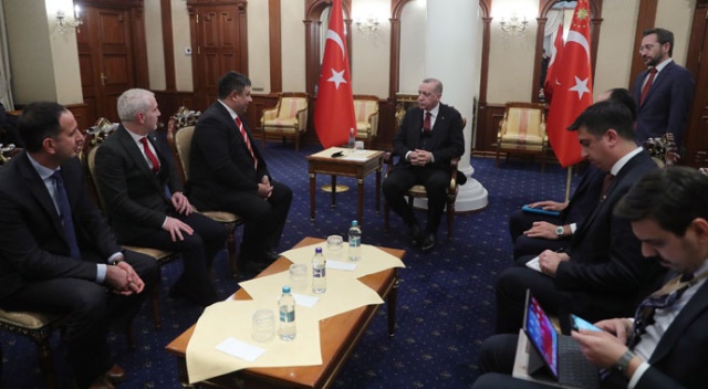 Cumhurbaşkanı Erdoğan, Ahıska ve Gagavuz Türklerini kabul etti