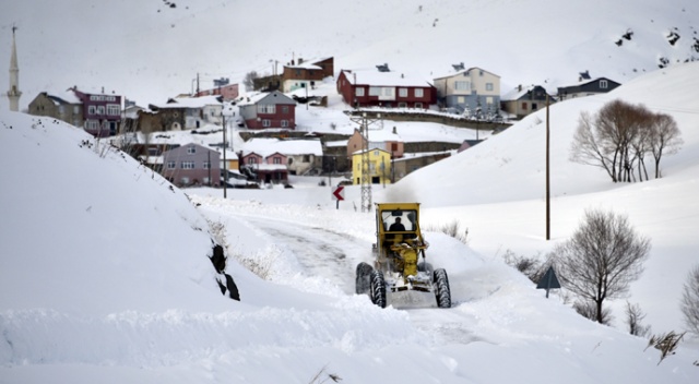 Erzincan'da kar yağışı ve çığ uyarısı
