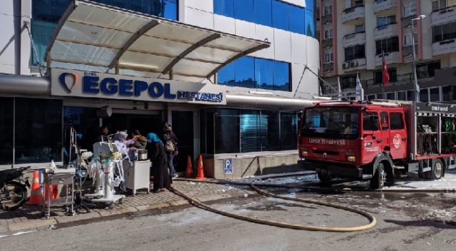 Hastanede çıkan yangın söndürüldü: 37 yetişkin ve 42 bebek tahliye edildi Hastanede çıkan yangın söndürüldü: 37 yetişkin ve 42 bebek tahliye edildi