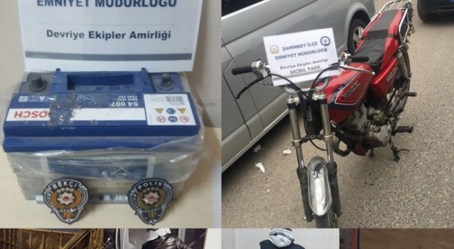 Hırsızlık ve yağma şüphelisi 21 şüpheli yakalandı