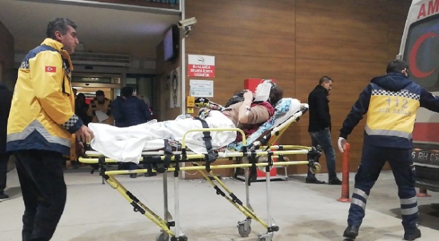 İki aylık hamile kadın ölümden döndü
