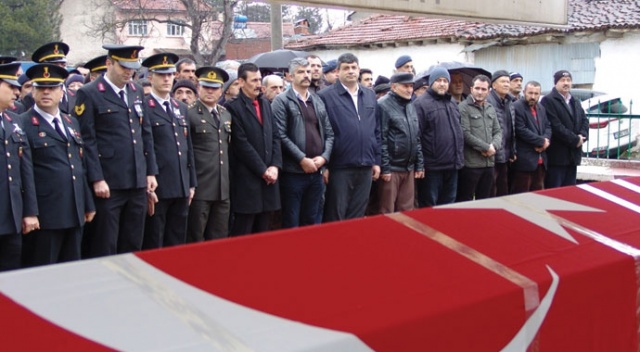Kore gazisi Özberber, son yolculuğuna uğurlandı