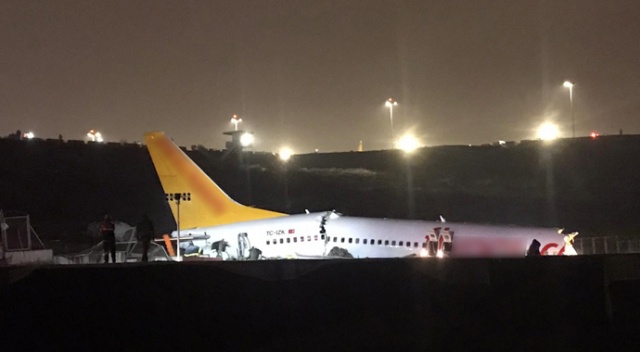 Pegasus&#039;tan Sabiha Gökçen&#039;de uçağın pistten çıkmasına ilişkin açıklama