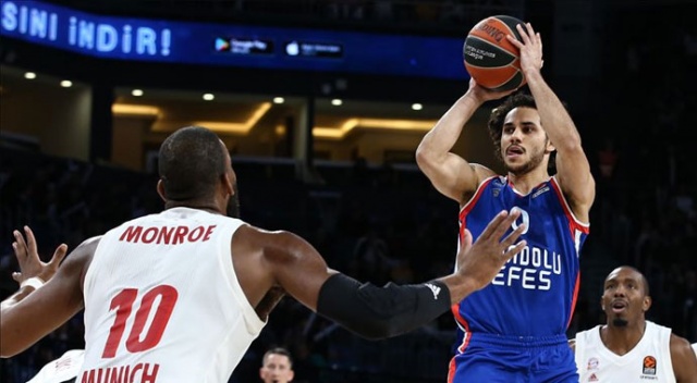 THY Avrupa Ligi'nde ocak ayının MVP'si Anadolu Efes'ten Larkin THY Avrupa Ligi'nde ocak ayının MVP'si Anadolu Efes'ten Larkin