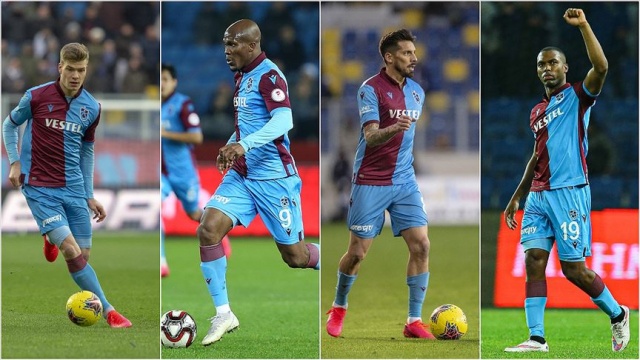 Trabzonspor&#039;un golcü dörtlüsü