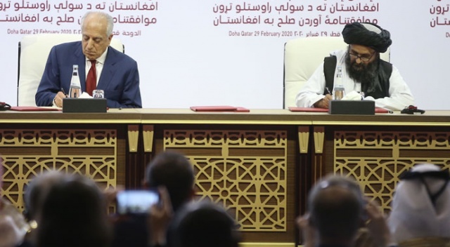 Afganistan’da tarihî imza Afganistan’da tarihî imza