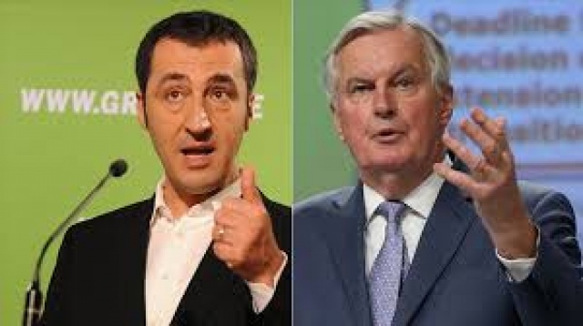 Almanya&#039;da siyasetçi Cem Özdemir ile AB Brexit Başmüzakerecisi Michel Barnier&#039;in Kovid-19 testi pozitif çıktı