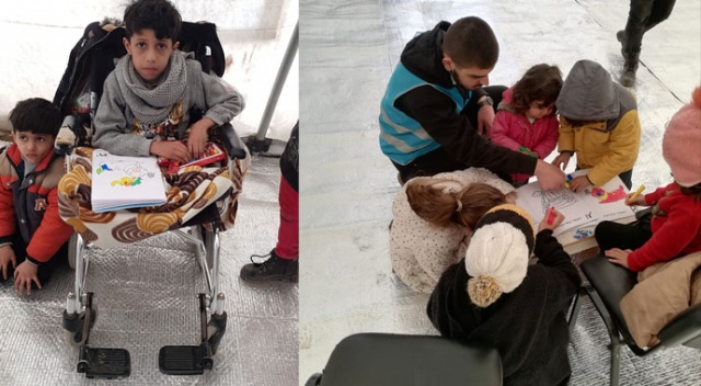 Bahçeli’nin yardımları mültecilere ilaç oldu
