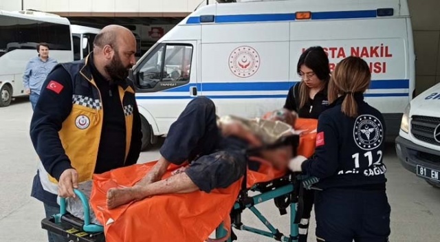 Bahçeyi temizlemek için yaktığı ateş faciaya neden oldu