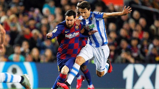 Barcelona üç puanı tek golle aldı Barcelona üç puanı tek golle aldı