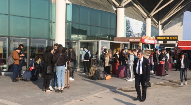 Bolu’da okulların tatili otogarda yoğunluk oluşturdu