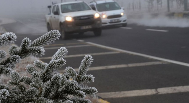 Doğu Anadolu'da buzlanma, don ve çığ uyarısı