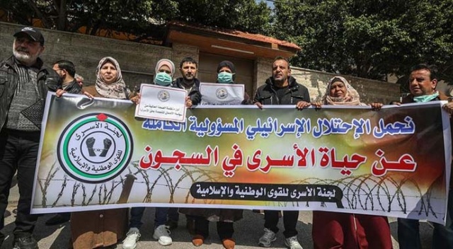 Filistinli gruplardan 'tutukluların koronavirüsten korunması için İsrail'e baskı' çağrısı Filistinli gruplardan 'tutukluların koronavirüsten korunması için İsrail'e baskı' çağrısı