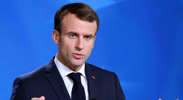 Fransa Cumhurbaşkanı Macron: Bu krizin başındayız Fransa Cumhurbaşkanı Macron: Bu krizin başındayız