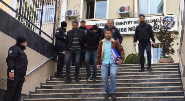 Güvenlik görevlilerini bağlayıp 2 buçuk milyonluk soygun yaptılar!