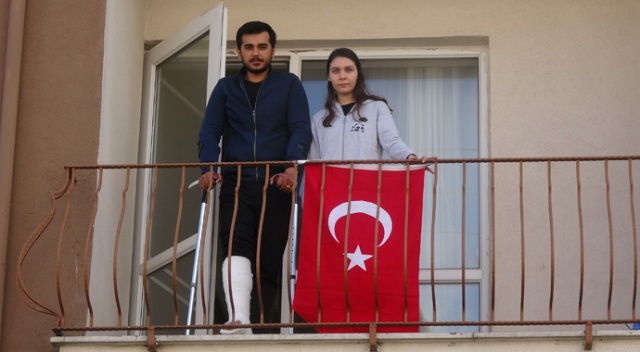 İdlib gazisi iyileşip görevine dönmeyi dört gözle bekliyor