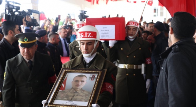İdlib şehidi Gaziantep’te son yolculuğuna uğurlandı