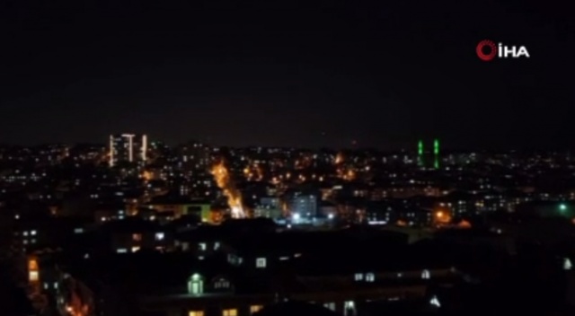 İstanbul'da 6'ıncı günde de sağlık çalışanlarına destek alkışı