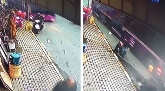 İstanbul’da feci kaza kamerada İstanbul’da feci kaza kamerada