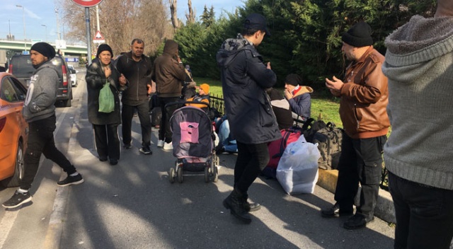 İstanbul'daki göçmenler sınıra gitmeye devam ediyor İstanbul'daki göçmenler sınıra gitmeye devam ediyor