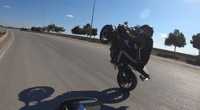 İstanbul trafiğinde terör estiren 'tek teker Yiğit' yakalandı