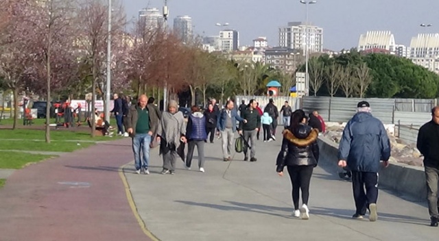 İstanbullular koronaya aldırış etmedi, sahillere akın etti! İstanbullular koronaya aldırış etmedi, sahillere akın etti!