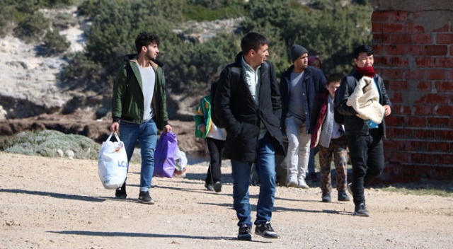 İzmir'de göçmen hareketliliği başladı