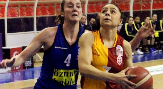 Kadınlar Basketbol Süper Ligi: Galatasaray: 80 - Fenerbahçe: 77 Kadınlar Basketbol Süper Ligi: Galatasaray: 80 - Fenerbahçe: 77