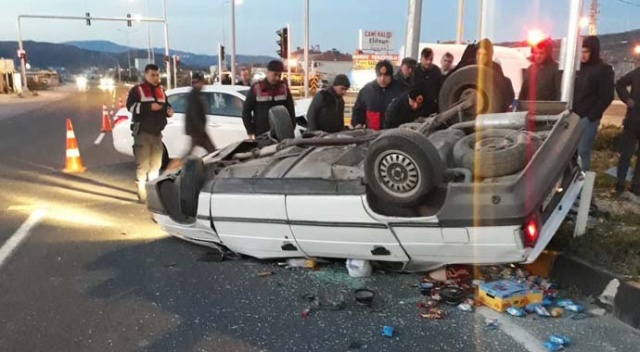 Manisa’da trafik kazası: 5 yaralı Manisa’da trafik kazası: 5 yaralı