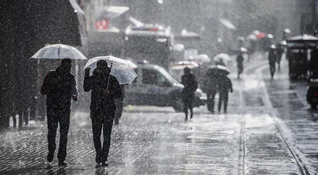 Meteorolojiden sağanak uyarısı
