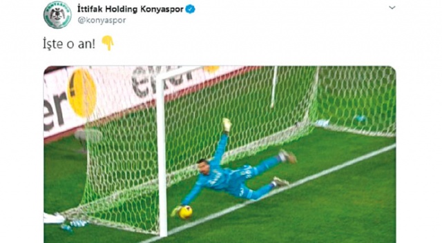 Milimle gol değil!