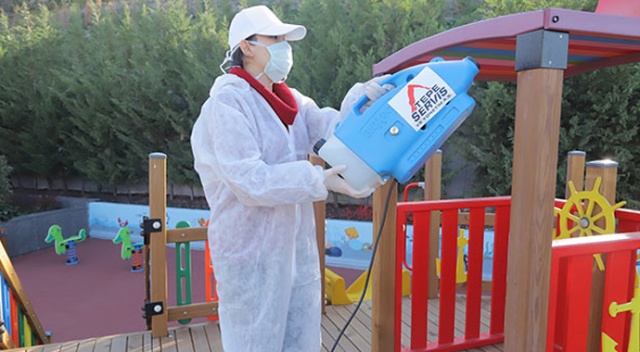 Ortak alanlara temizlik kalkanı