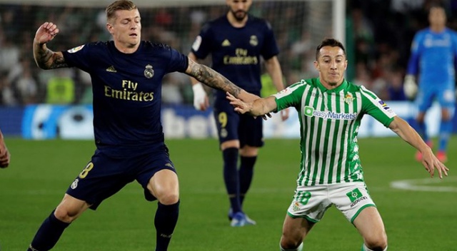 Real Madrid, Betis deplasmanında liderliği kaybetti