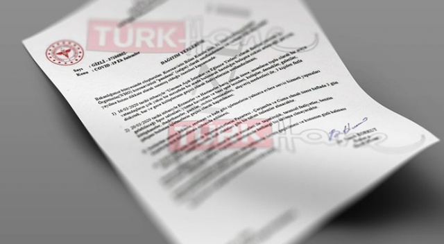 Sahte koronavirüs belgesine soruşturma