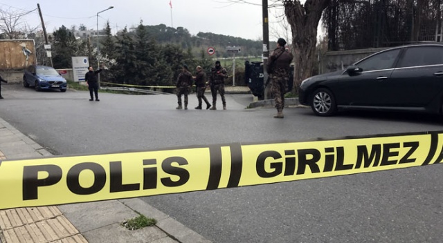 Sarıyer’de hareketli anlar! Şüpheli pankart polisi harekete geçirdi