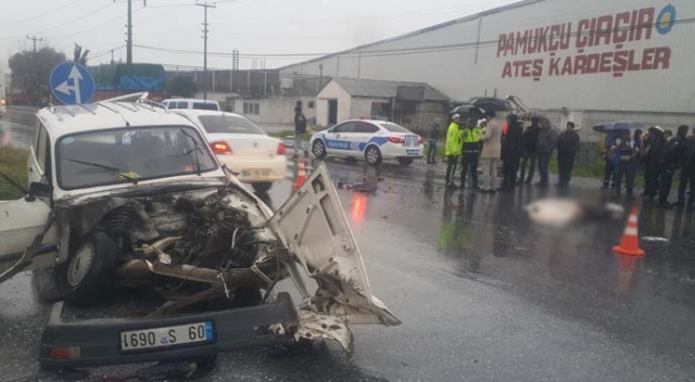 Söke'de feci kaza; 1 ölü Söke'de feci kaza; 1 ölü