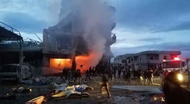 Suriye’de bombalı araçla saldırı: 2 ölü Suriye’de bombalı araçla saldırı: 2 ölü