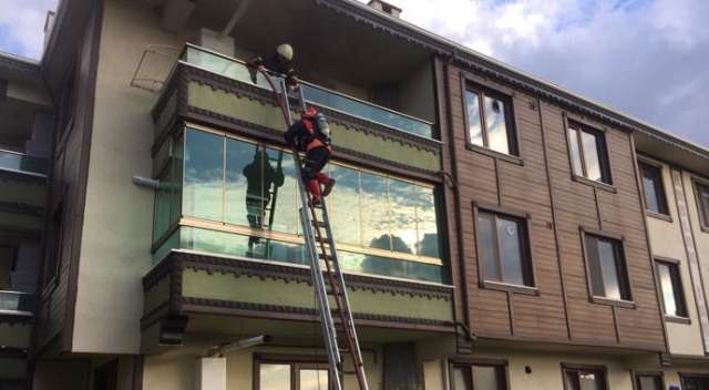 Tartıştığı eşine kızdı evi yaktı Tartıştığı eşine kızdı evi yaktı