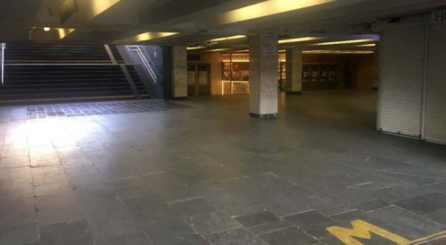 Ukrayna’da korona endişesi nedeniyle metrolar kapatıldı